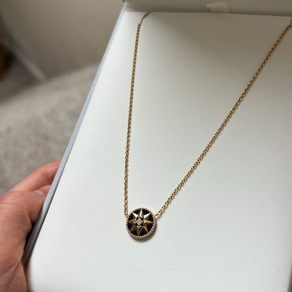 Dior Rose Des Vents Lapis Lazuli Pendant - Picture 7 of 15